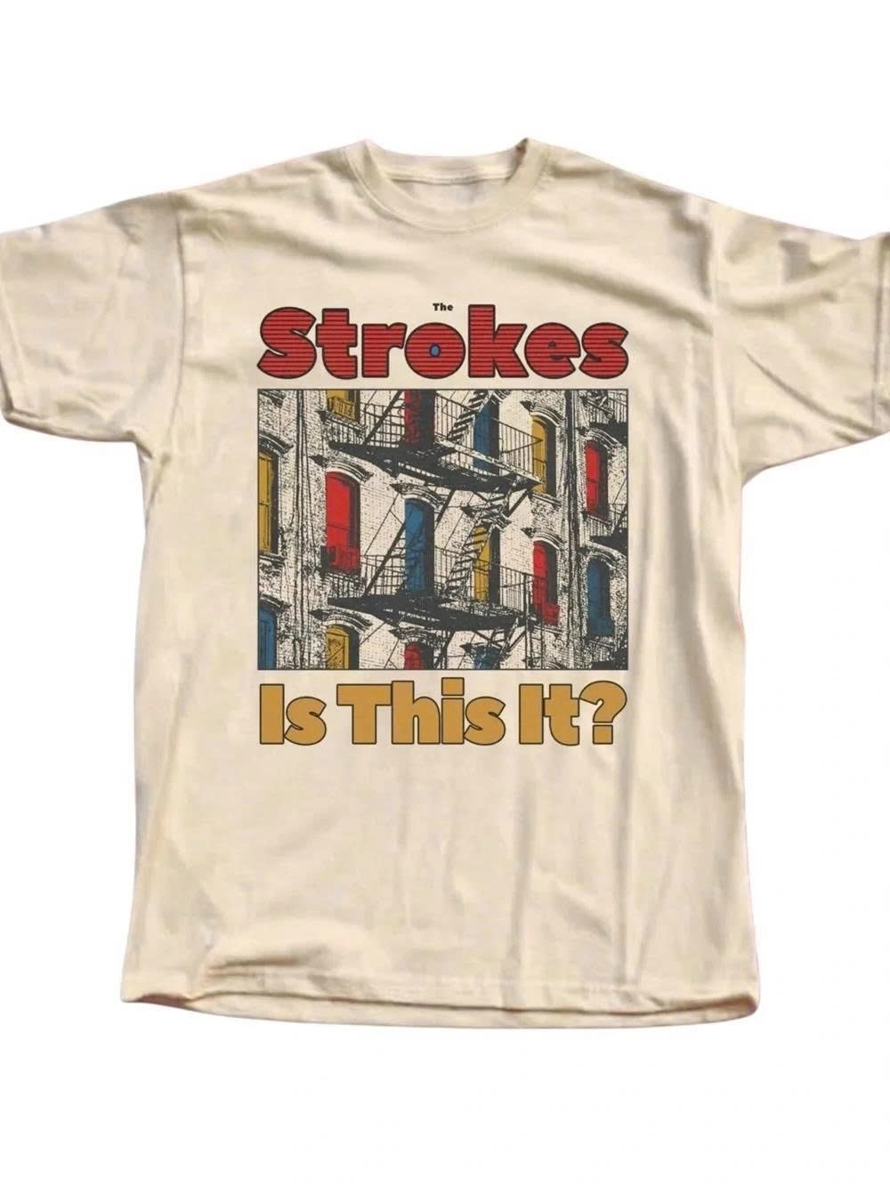 "Is This It?" Graphic Tee - Cream